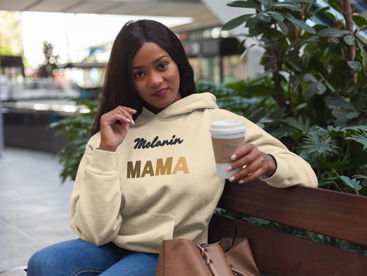 (Melanin MAMA) Pull Over Hoodie