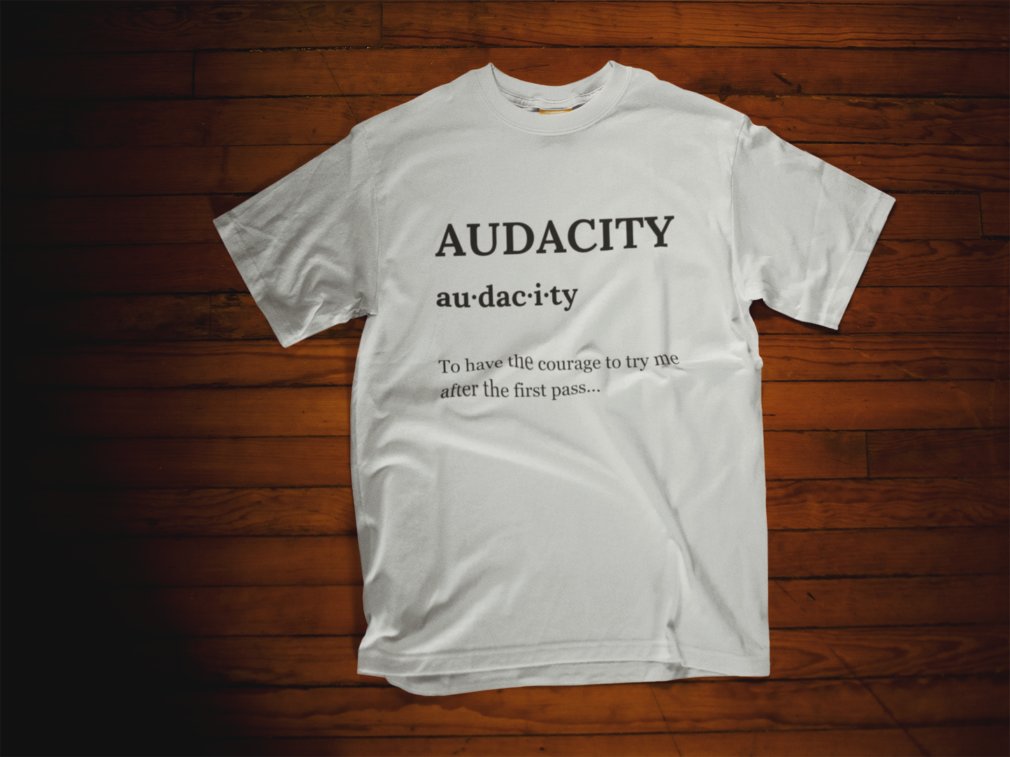 Short Sleeve (Audacity) T-Shirt