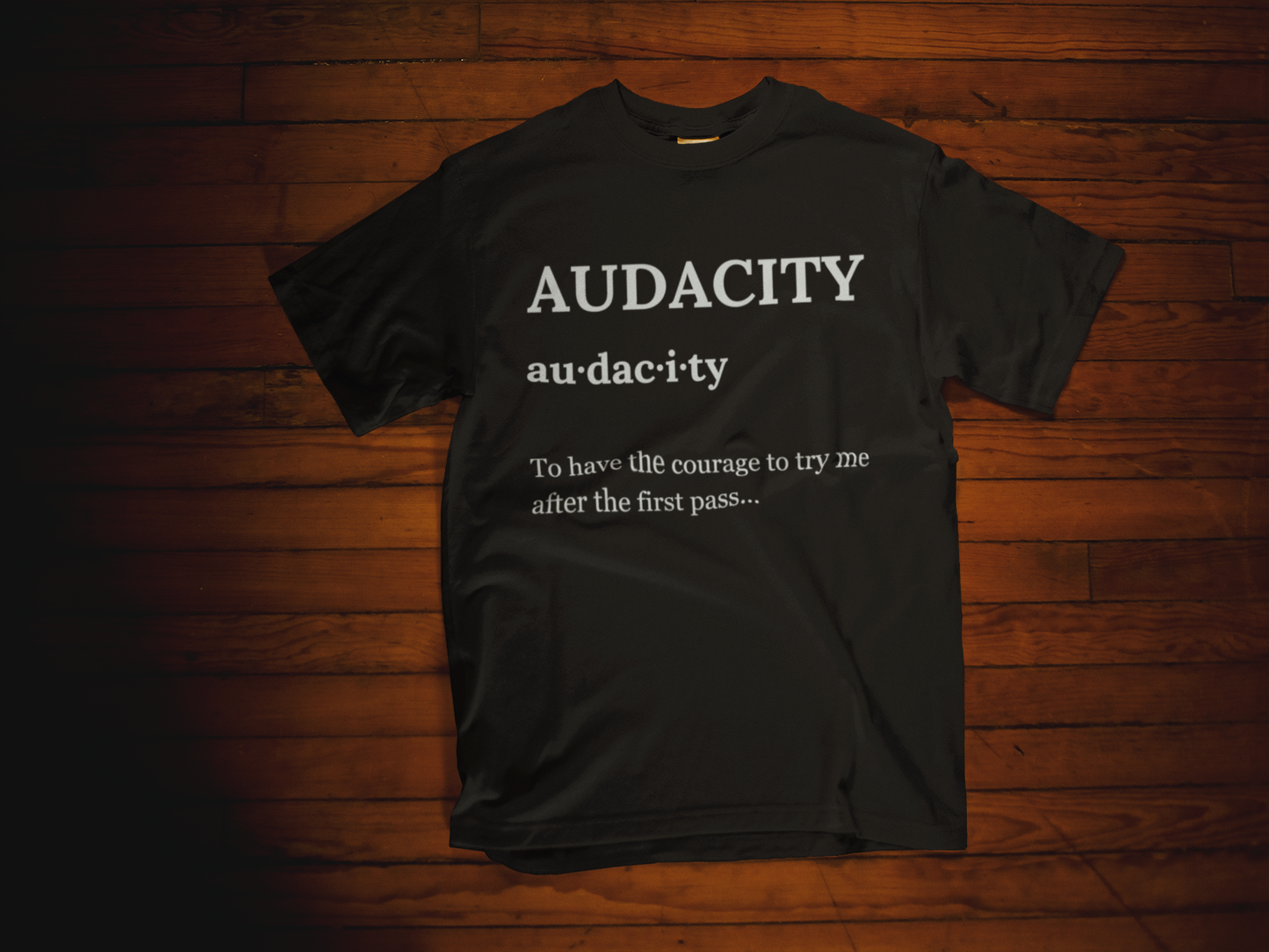 Short Sleeve (Audacity) T-Shirt